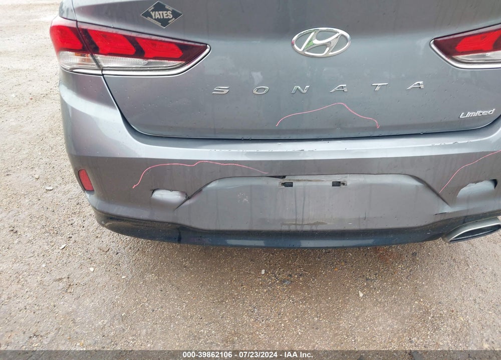 2019 HYUNDAI SONATA LIMITED VIN: 5NPE34AF2KH735947
