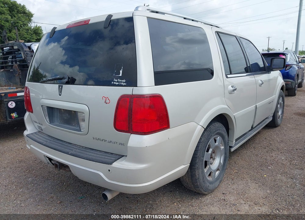 2006 LINCOLN NAVIGATOR LUXURY/ULTIMATE VIN: 5LMFU27536LJ15607