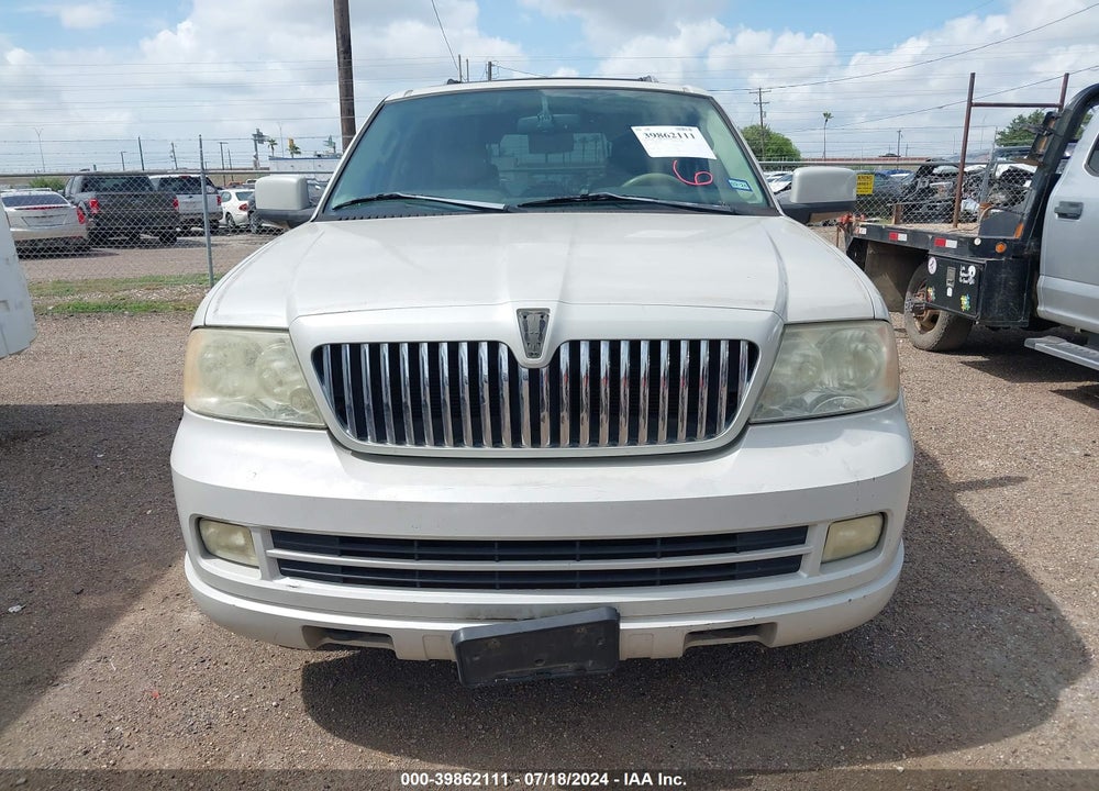 2006 LINCOLN NAVIGATOR LUXURY/ULTIMATE VIN: 5LMFU27536LJ15607