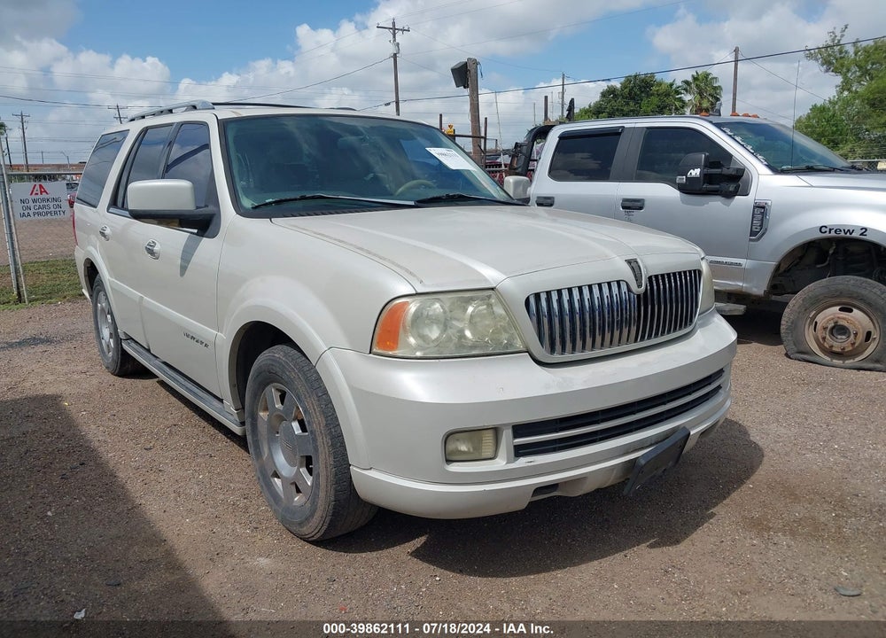 2006 LINCOLN NAVIGATOR LUXURY/ULTIMATE VIN: 5LMFU27536LJ15607
