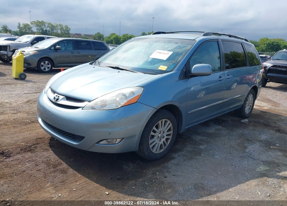2008 TOYOTA SIENNA LIMITED VIN: 5TDBK22C98S016874