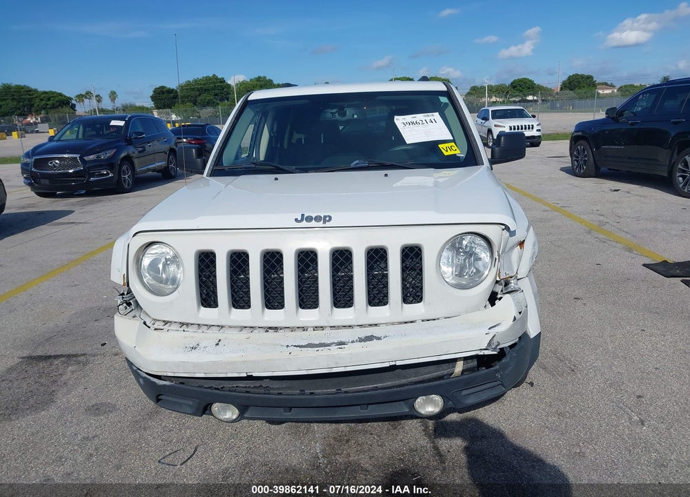 2016 JEEP PATRIOT SPORT VIN: 1C4NJPBB1GD583546