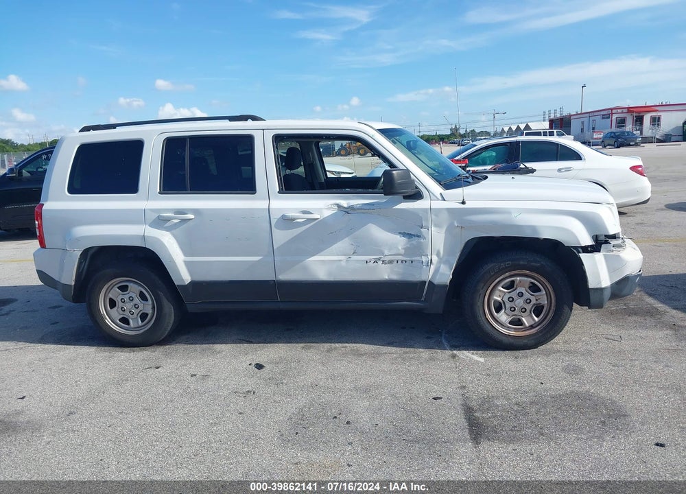 2016 JEEP PATRIOT SPORT VIN: 1C4NJPBB1GD583546