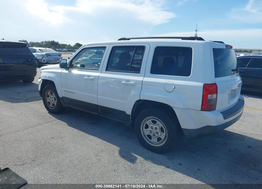 2016 JEEP PATRIOT SPORT VIN: 1C4NJPBB1GD583546