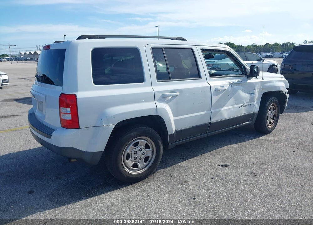 2016 JEEP PATRIOT SPORT VIN: 1C4NJPBB1GD583546