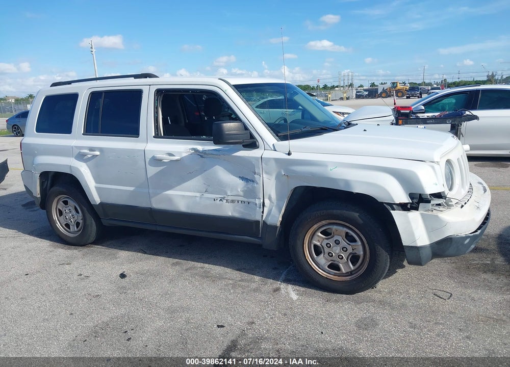 2016 JEEP PATRIOT SPORT VIN: 1C4NJPBB1GD583546