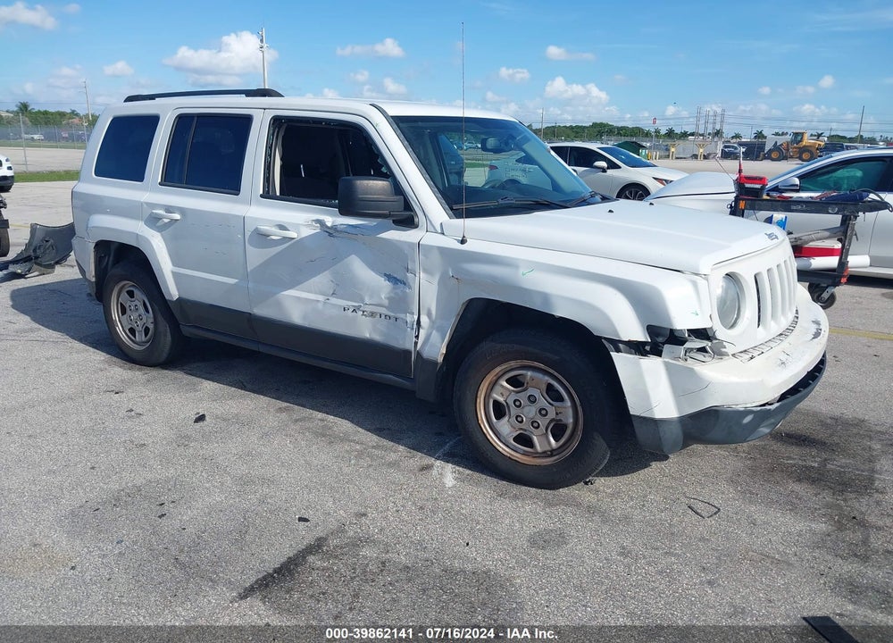 2016 JEEP PATRIOT SPORT VIN: 1C4NJPBB1GD583546