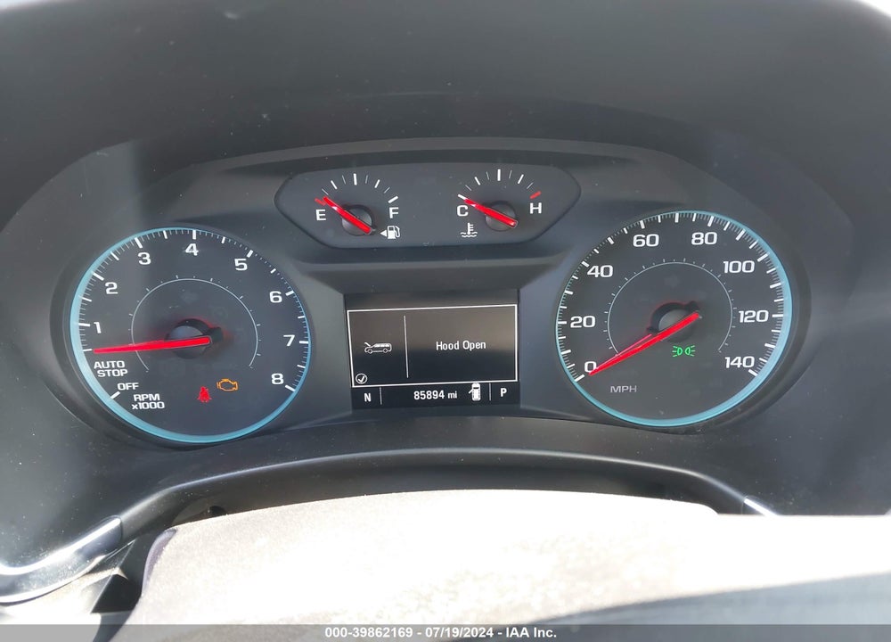2018 CHEVROLET EQUINOX LT VIN: 3GNAXSEV9JL274440