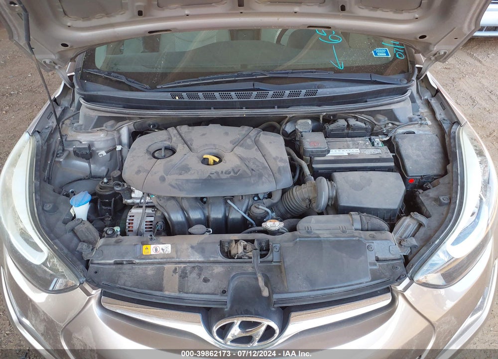 2016 HYUNDAI ELANTRA SE VIN: 5NPDH4AE2GH658492