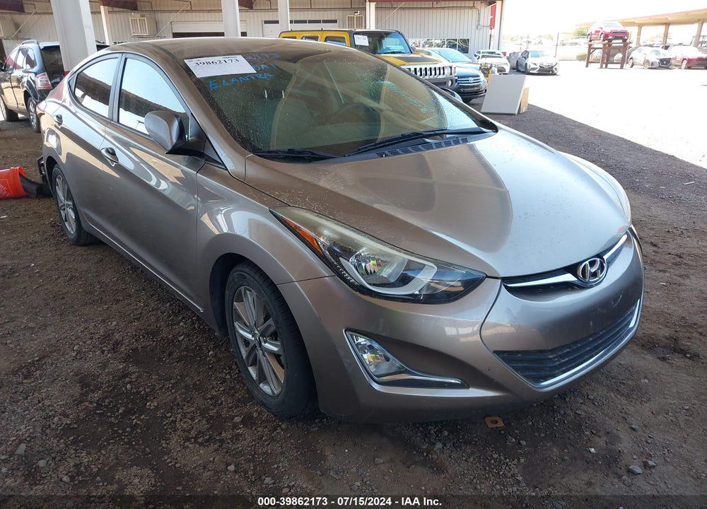 2016 HYUNDAI ELANTRA SE VIN: 5NPDH4AE2GH658492