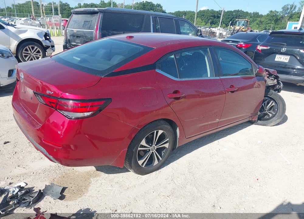 2021 NISSAN SENTRA SV XTRONIC CVT VIN: 3N1AB8CV0MY207359