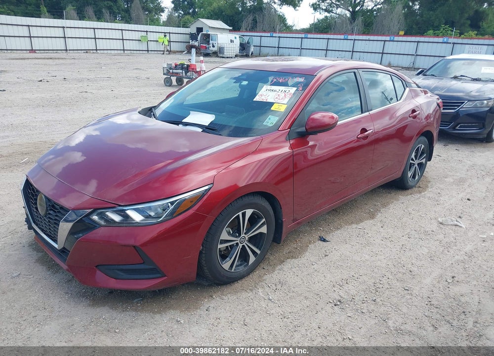 2021 NISSAN SENTRA SV XTRONIC CVT VIN: 3N1AB8CV0MY207359