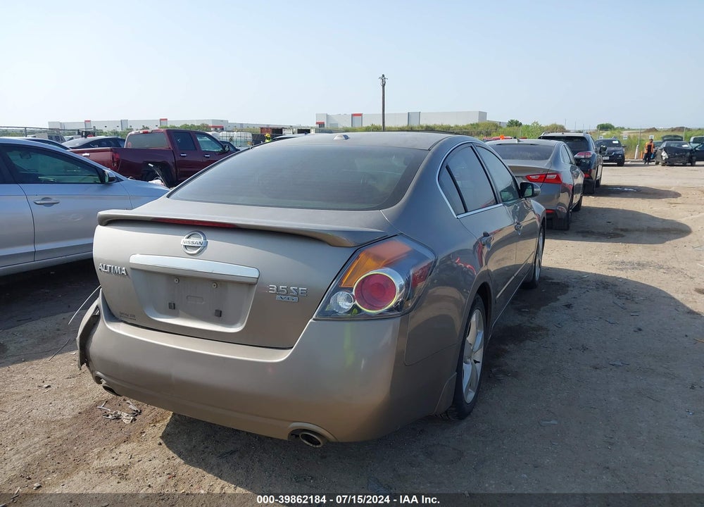 2007 NISSAN ALTIMA 3.5 SE VIN: 1N4BL21E27C157176