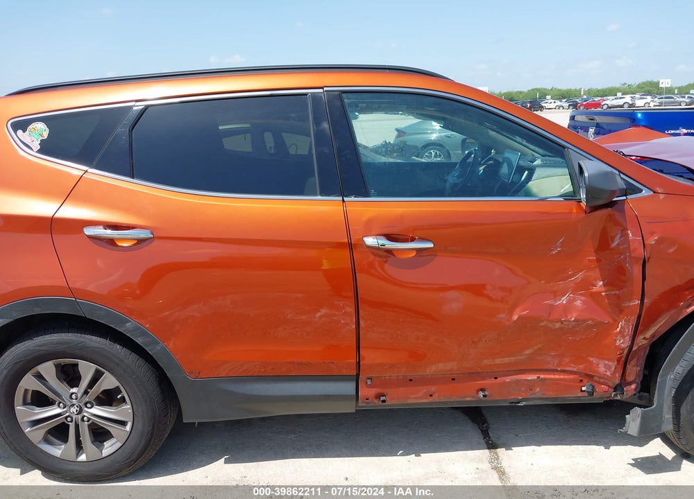 2013 HYUNDAI SANTA FE VIN: 5XYZU3LB9DG047229