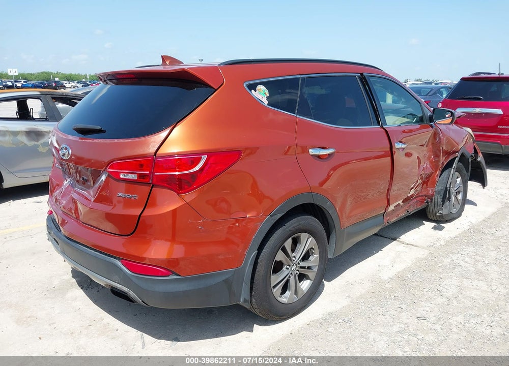 2013 HYUNDAI SANTA FE VIN: 5XYZU3LB9DG047229