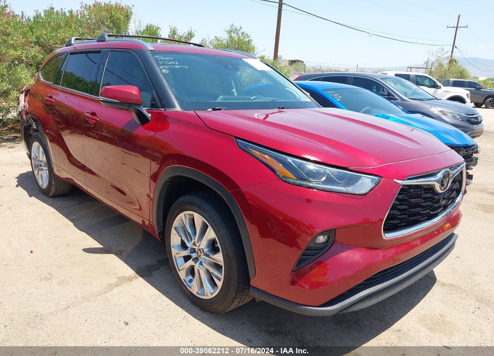 2021 TOYOTA HIGHLANDER LIMITED VIN: 5TDYZRAH5MS075457