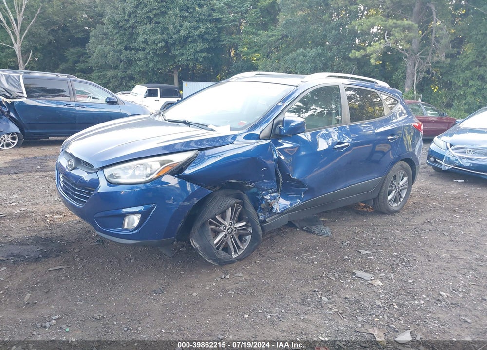 2014 HYUNDAI TUCSON SE VIN: KM8JUCAG5EU828997