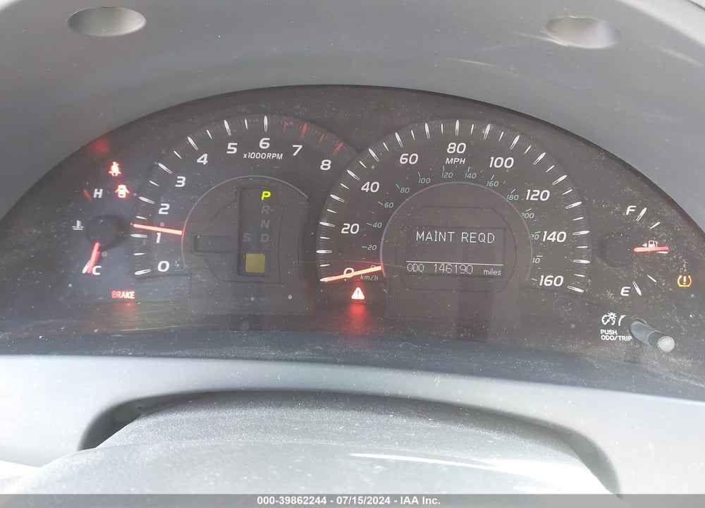2007 TOYOTA CAMRY XLE V6 VIN: JTNBK46K173000791