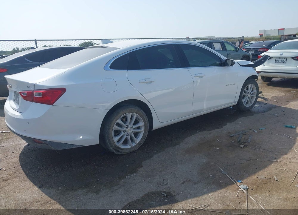 2018 CHEVROLET MALIBU LT VIN: 1G1ZD5ST5JF197934