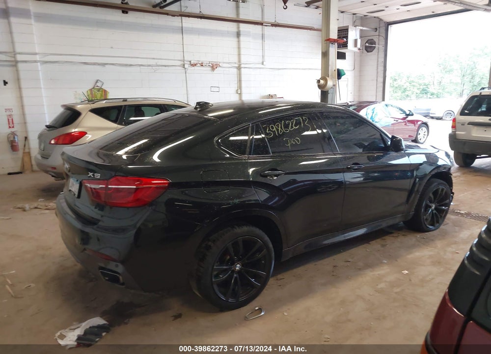 2017 BMW X6 XDRIVE35I VIN: 5UXKU2C55H0N85037