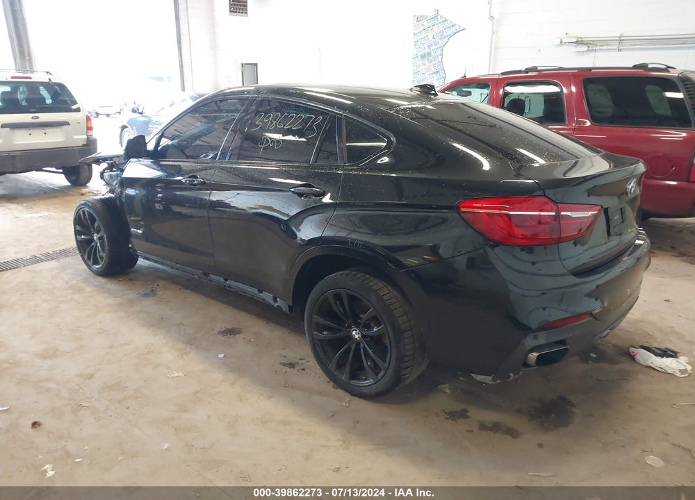 2017 BMW X6 XDRIVE35I VIN: 5UXKU2C55H0N85037