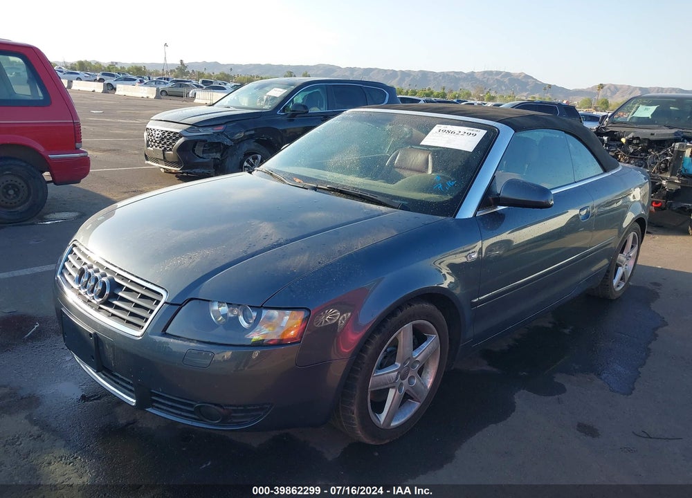 2004 AUDI A4 3.0 VIN: WAUAT48H54K005473