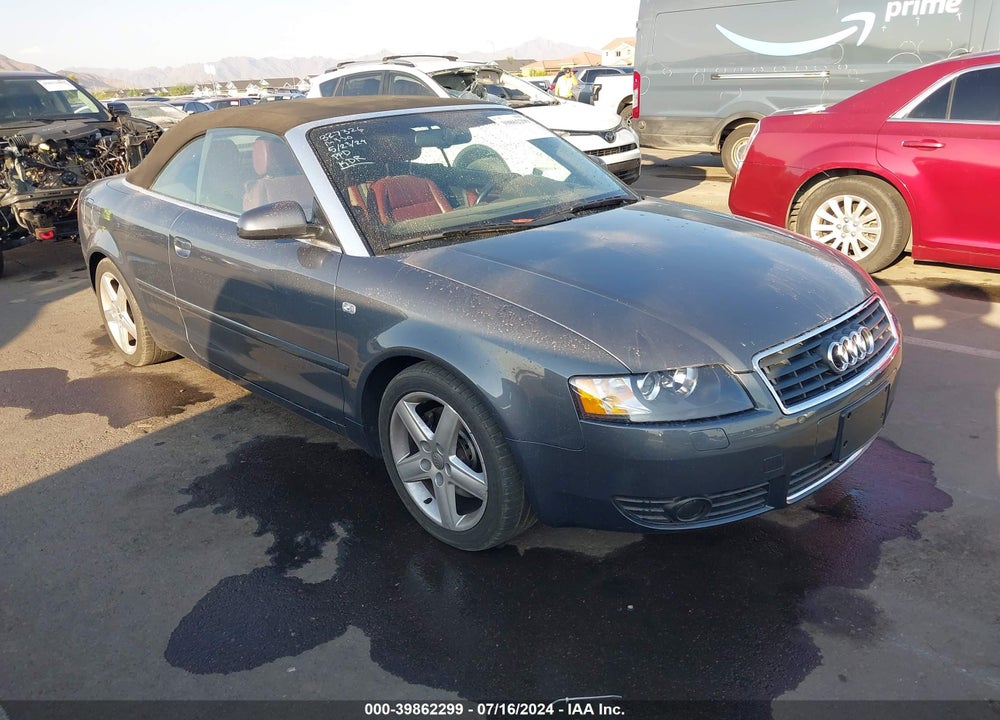 2004 AUDI A4 3.0 VIN: WAUAT48H54K005473