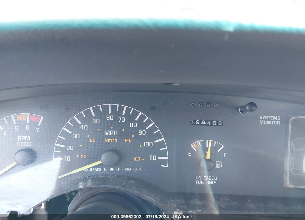 1999 PONTIAC BONNEVILLE SE VIN: 1G2HX52K9XH217959