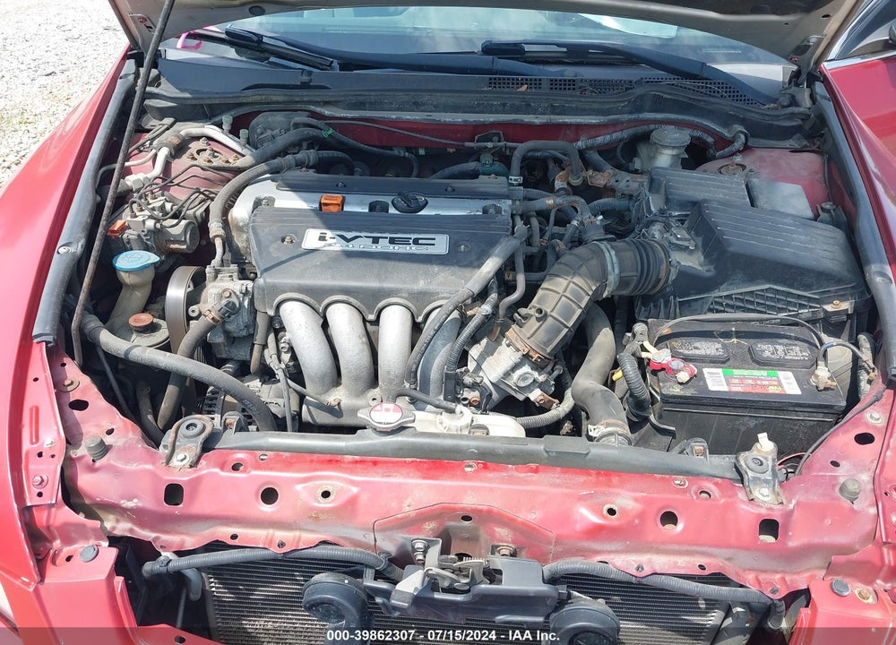 2007 HONDA ACCORD 2.4 SE VIN: 1HGCM563X7A010248