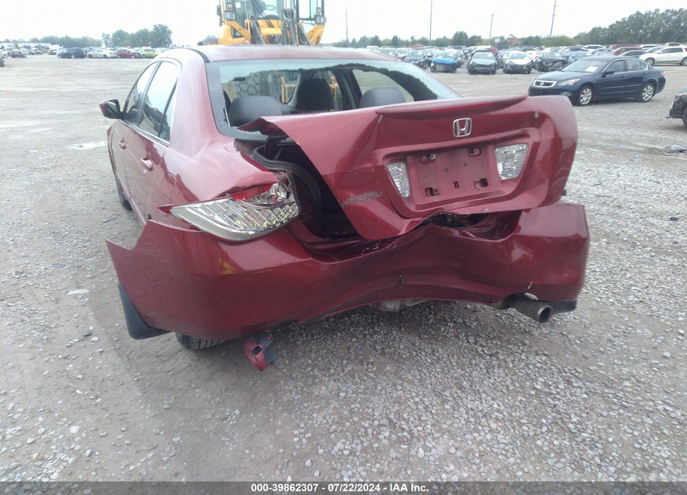 2007 HONDA ACCORD 2.4 SE VIN: 1HGCM563X7A010248