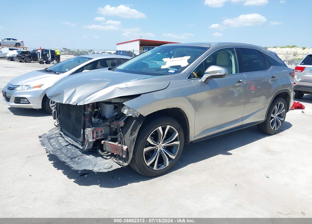 2017 LEXUS RX 350 VIN: 2T2ZZMCAXHC067601