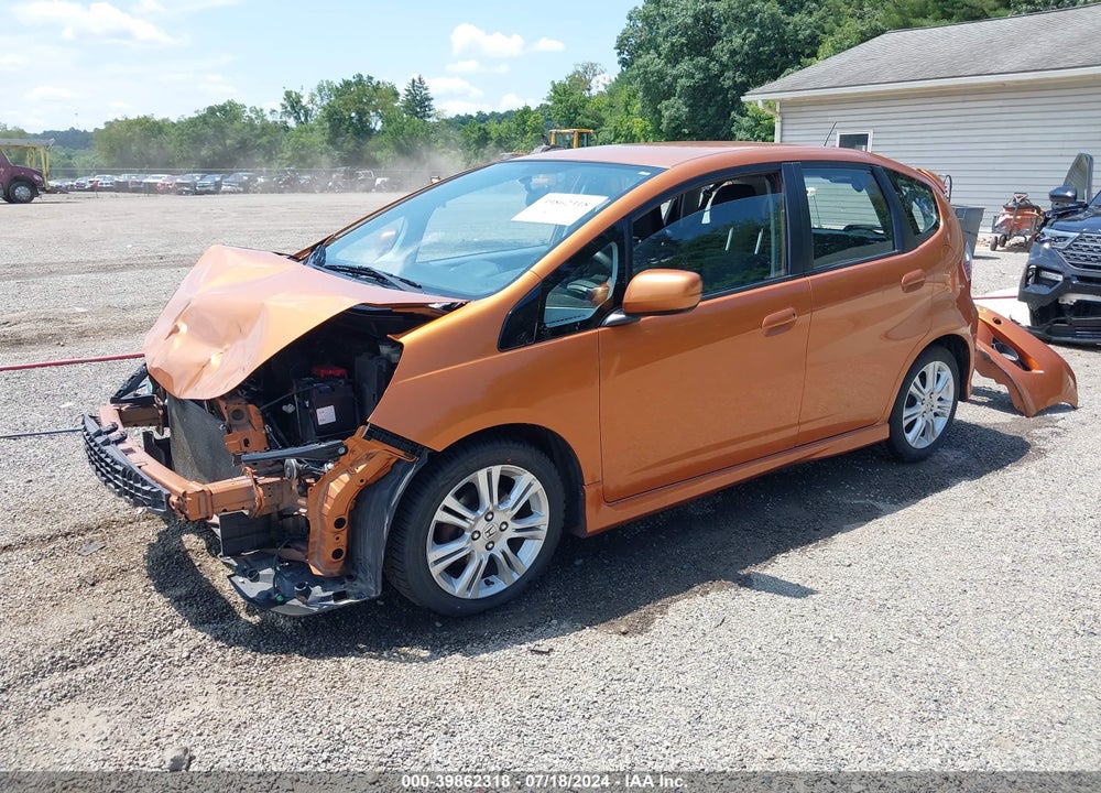 2009 HONDA FIT SPORT VIN: JHMGE88429S050792