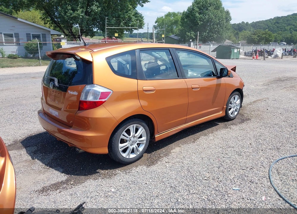2009 HONDA FIT SPORT VIN: JHMGE88429S050792