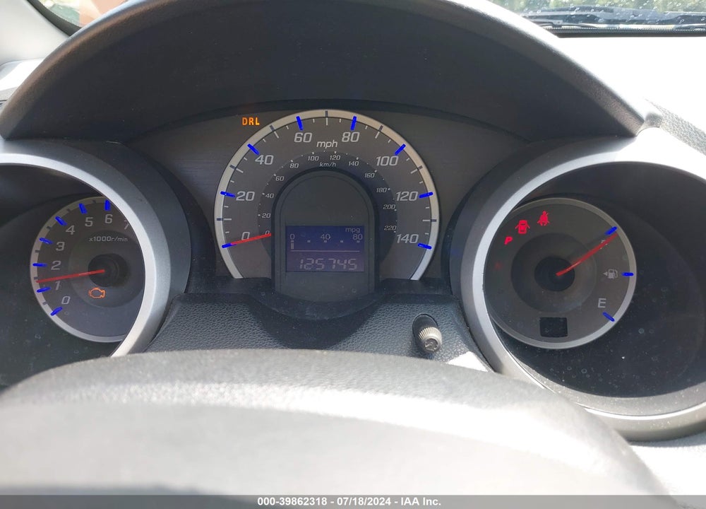2009 HONDA FIT SPORT VIN: JHMGE88429S050792