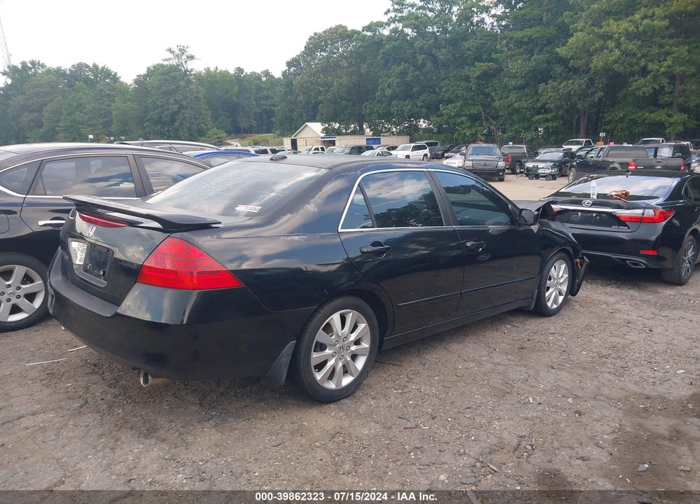 2007 HONDA ACCORD 3.0 EX VIN: 1HGCM66897A035918