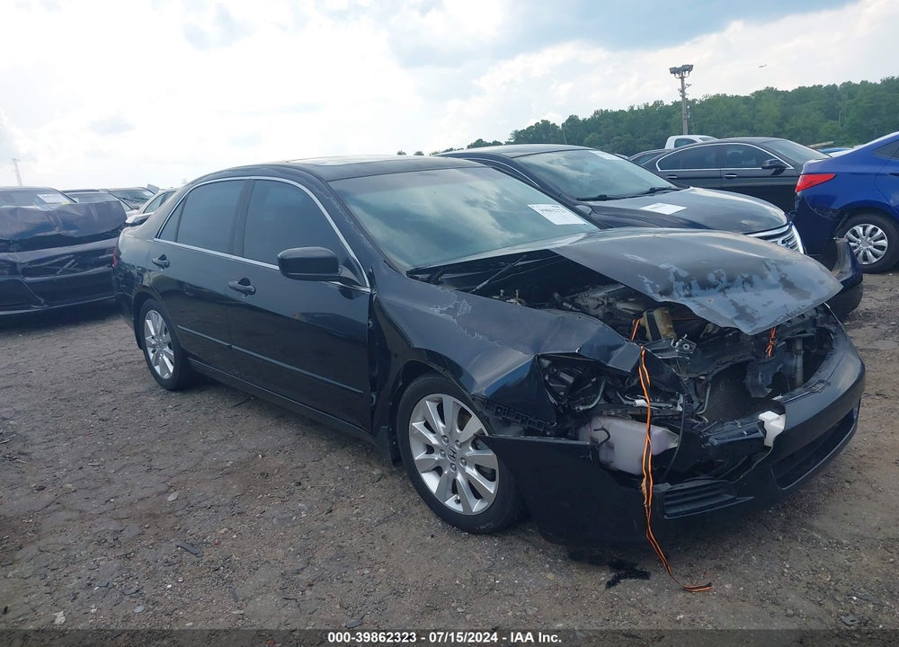 2007 HONDA ACCORD 3.0 EX VIN: 1HGCM66897A035918