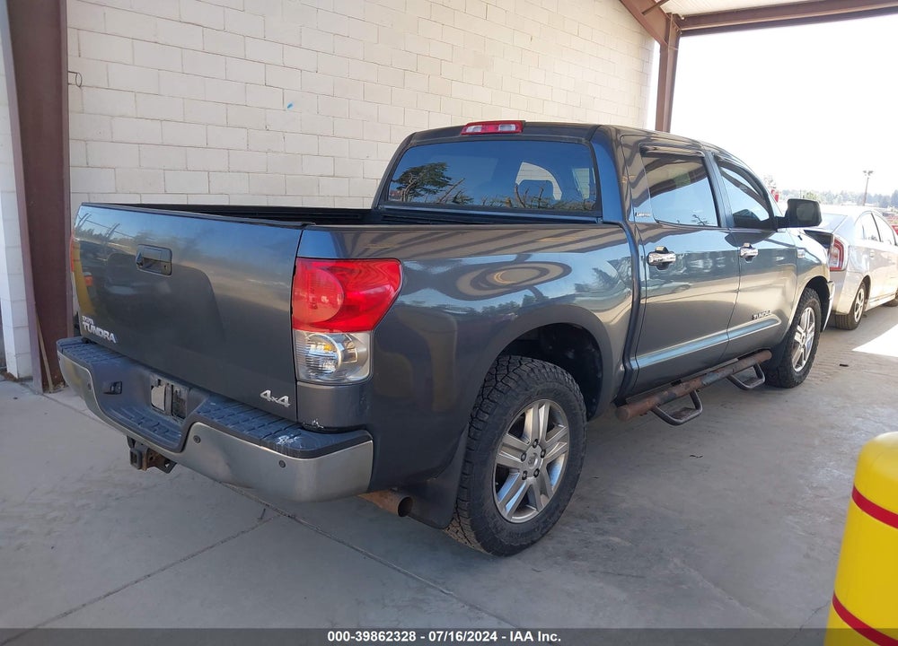 2008 TOYOTA TUNDRA LIMITED 5.7L V8 VIN: 5TFDV58118X056206