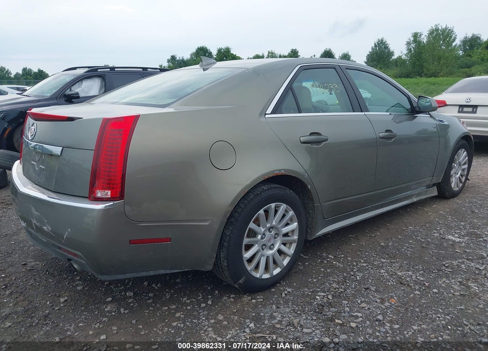 2010 CADILLAC CTS LUXURY VIN: 1G6DG5EG1A0141258