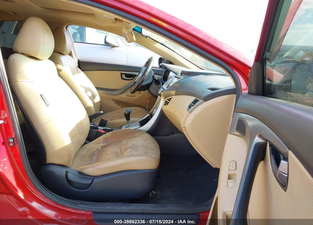 2011 HYUNDAI ELANTRA LIMITED (ULSAN PLANT) VIN: KMHDH4AE9BU156573