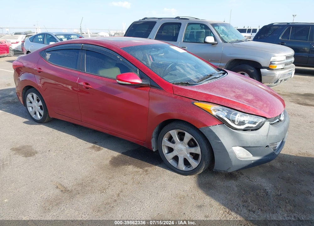 2011 HYUNDAI ELANTRA LIMITED (ULSAN PLANT) VIN: KMHDH4AE9BU156573