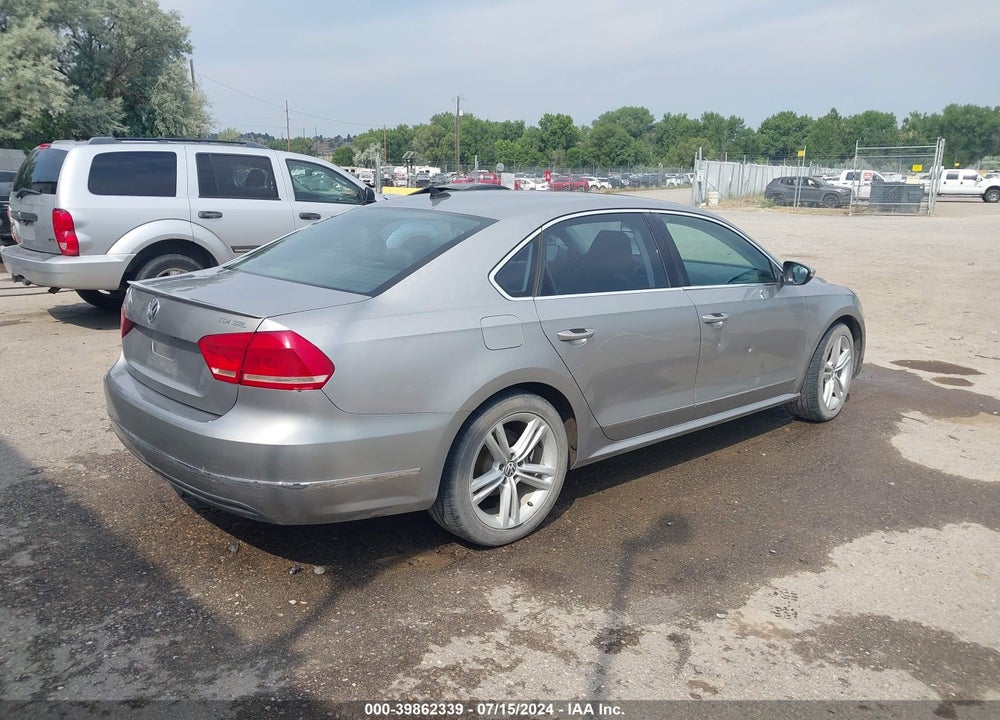 2012 VOLKSWAGEN PASSAT 2.0L TDI SEL PREMIUM VIN: 1VWCN7A37CC095849