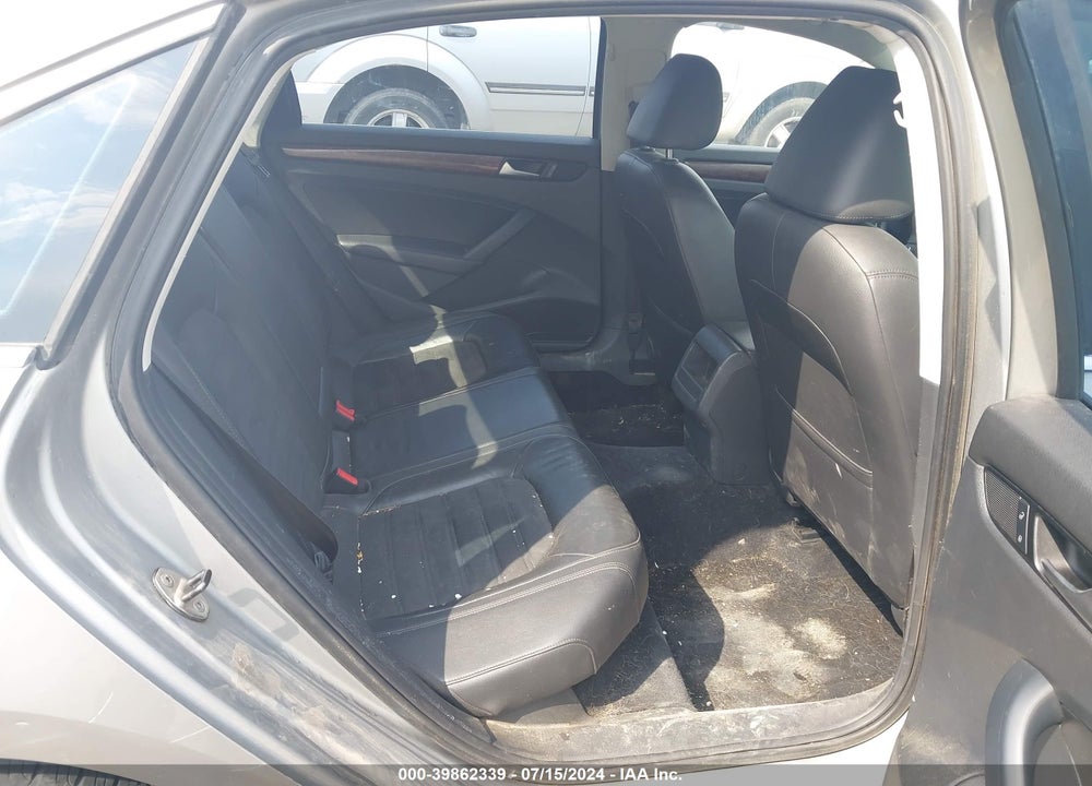 2012 VOLKSWAGEN PASSAT 2.0L TDI SEL PREMIUM VIN: 1VWCN7A37CC095849
