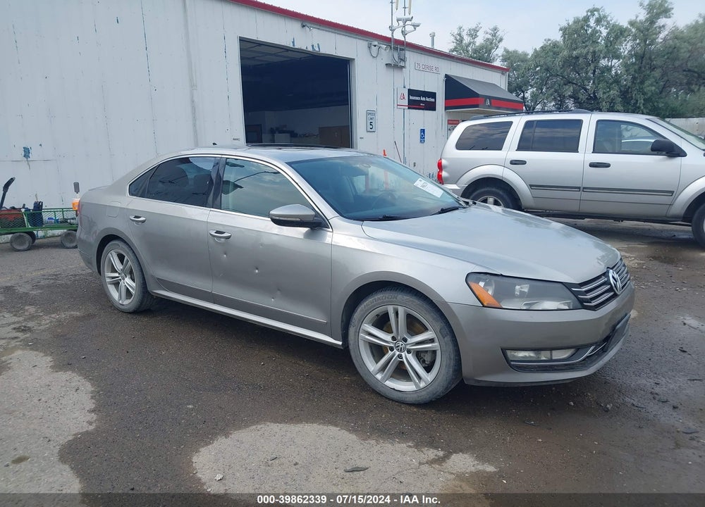 2012 VOLKSWAGEN PASSAT 2.0L TDI SEL PREMIUM VIN: 1VWCN7A37CC095849