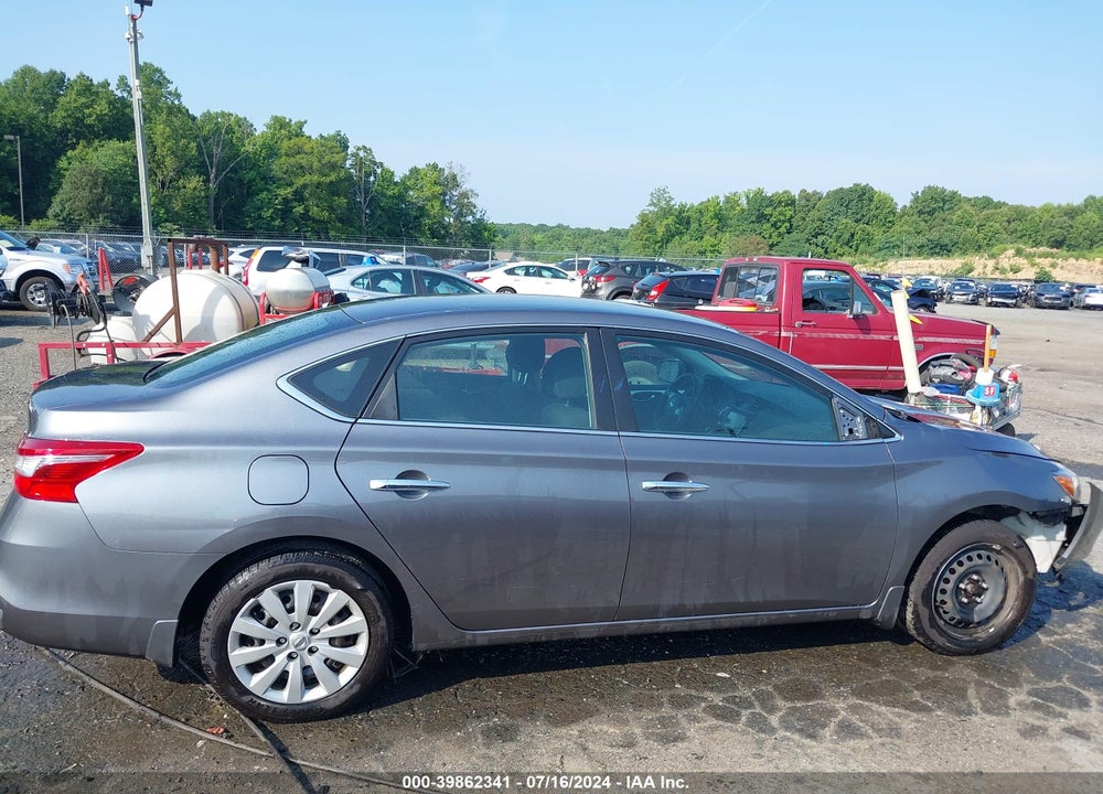 2019 NISSAN SENTRA S VIN: 3N1AB7AP8KY455838