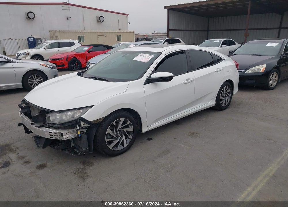 2016 HONDA CIVIC EX VIN: 2HGFC2F72GH540880