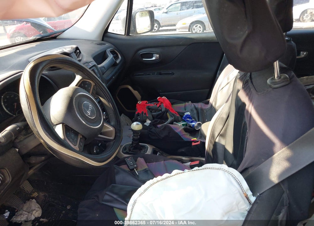 2016 JEEP RENEGADE SPORT VIN: ZACCJBAW6GPC74624