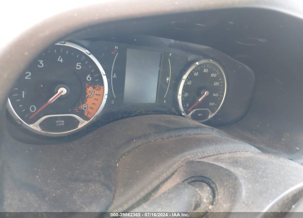 2016 JEEP RENEGADE SPORT VIN: ZACCJBAW6GPC74624