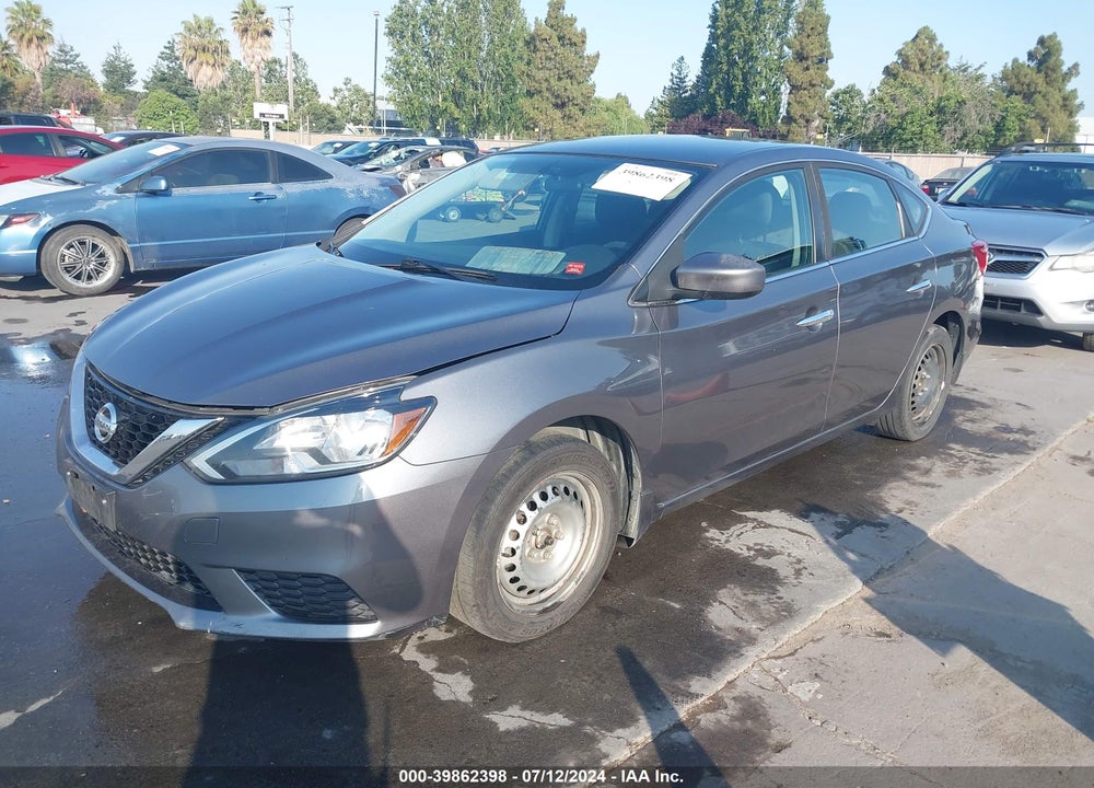 2017 NISSAN SENTRA S VIN: 3N1AB7AP3HY287258