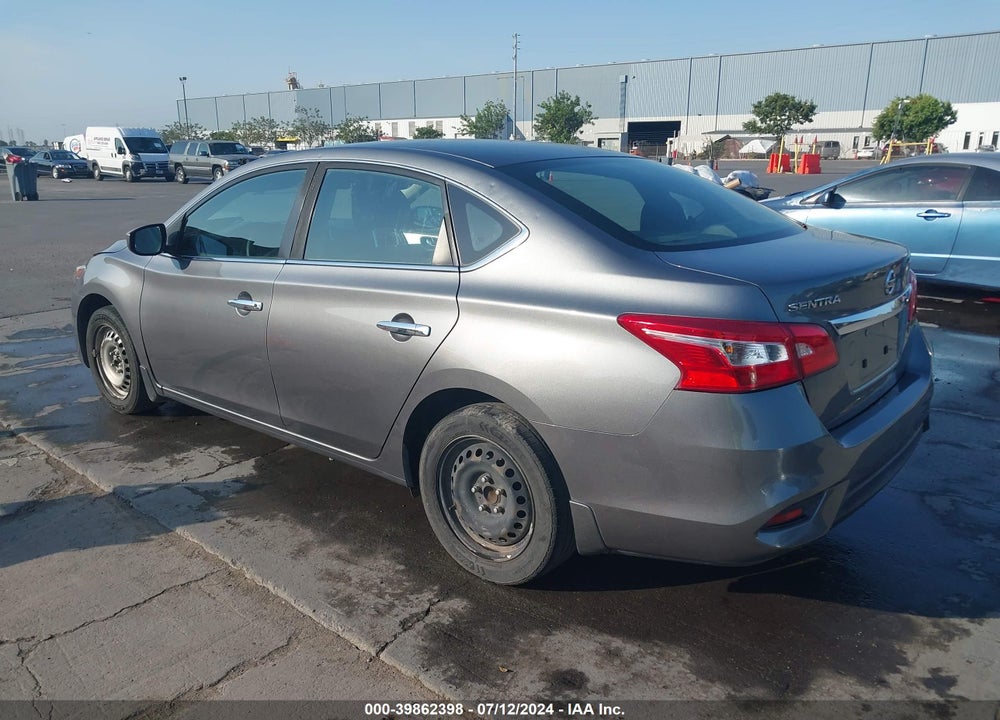 2017 NISSAN SENTRA S VIN: 3N1AB7AP3HY287258