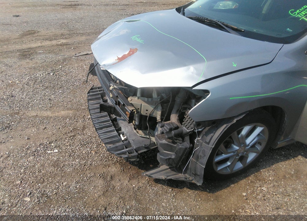 2013 NISSAN SENTRA SR VIN: 3N1AB7AP1DL762798